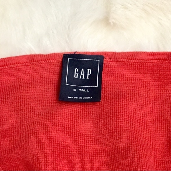 Gap silk orange S Tall sweater - Picture 5 of 8